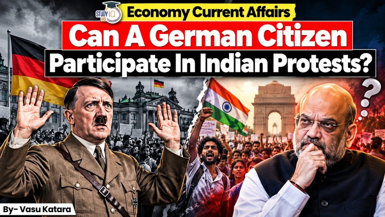 Foreigners Protesting in India Law Explained German Citizen Controversy