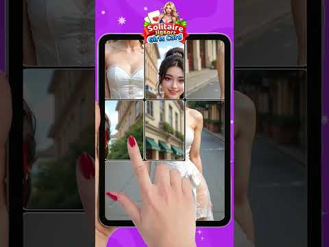 Solitaire Jigsort: Girls Card