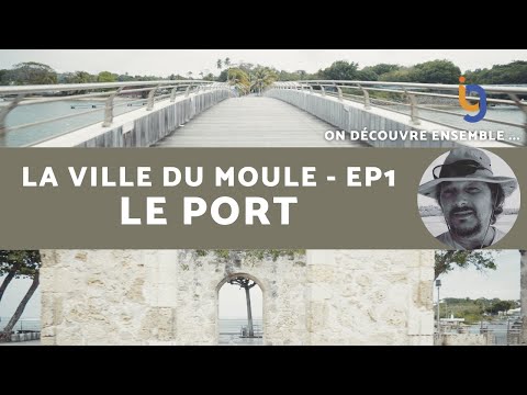 The port of Le Moule in Guadeloupe