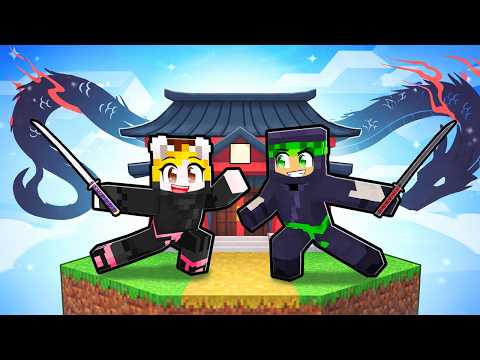 I Became a DRAGON NINJA on Minecraft!