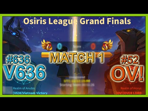 V636 vs OV! - MATCH 1 - Osiris League Grand Finals