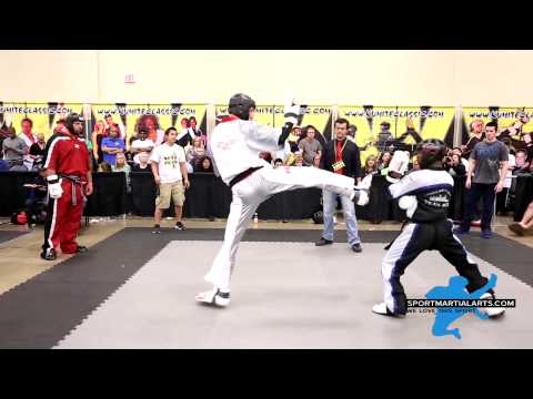 Jake Haromszki vs Sergio Brandon Team Sparring Kumite Classic 2014