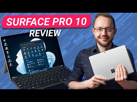 Microsoft Surface Pro 10 Review: Bright Display & Small Battery