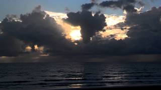 Strange & bizarre clouds. Daytona beach, Fl.
