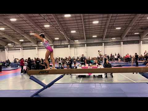 2023 Norcal state championship level 4 beam routine perfect 10 ( Vanessa Nguyen )  SMG