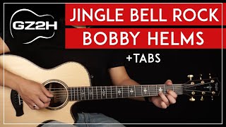 Jingle Bell Rock Guitar Tutorial Bobbly Helms Acoustic Guitar Lesson |Chords + Strumming|