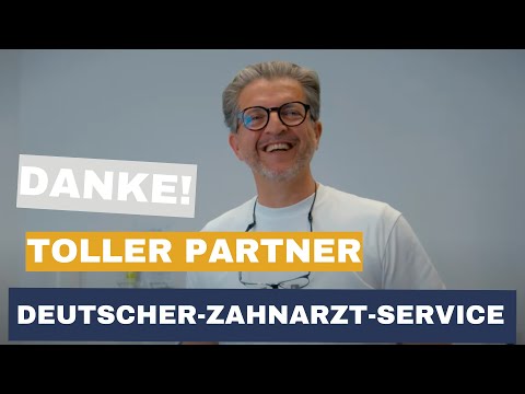 Dr. MSc. Jakubi, Praxisinhaber, berichtet über seine positiven Erfahrungen mit der Personalvermittlung durch den Deutschen Zahnarzt Service.