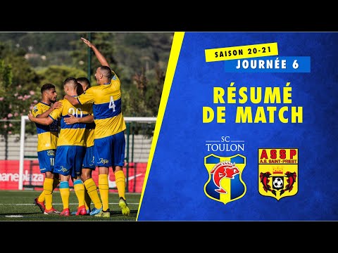 Résumé de match 20/21 - J6 : SC Toulon vs AS Saint-Priest (3-0)