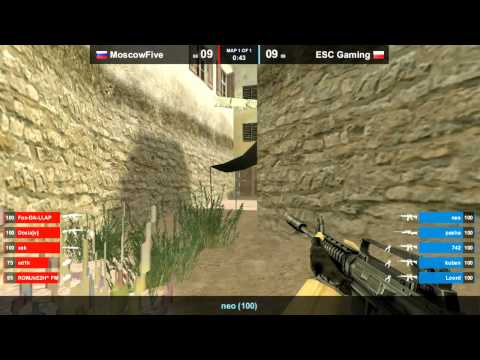 Moscow Five vs. ESC @ tuscan