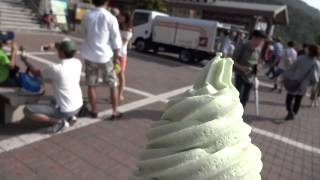 Travel Japan: Trying Wasabi Soft Cream In Owakudani, Hakone WINDY