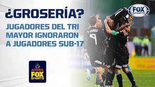 La Selección Mexicana Mayor ignoró a los Subcampeones Sub-17 La Selección Mexicana Mayor ignoró a los Subcampeones Sub-17