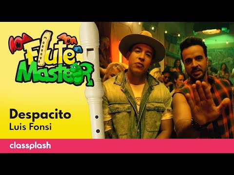Despacito - Luis Fonsi | Recorder Lesson by Flute Master