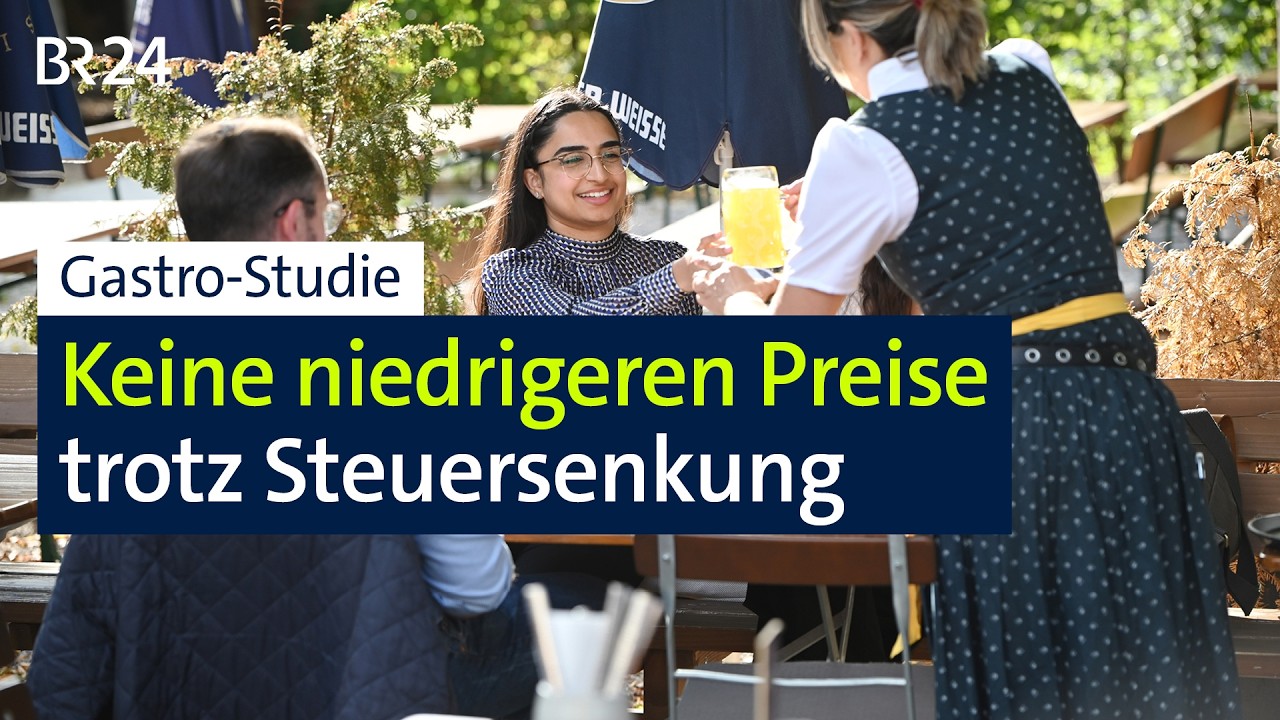 Gastro-Studie: Keine niedrigeren Preise trotz Steuersenkung | BR24