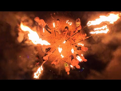 EPIC FIRE SHOW | insta360 X4 ONESHOT