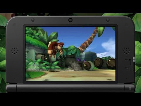 Donkey Kong Country Returns 3D - Gameplay Trailer