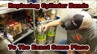 Replacing Double Tank Bands (Exact Placement)