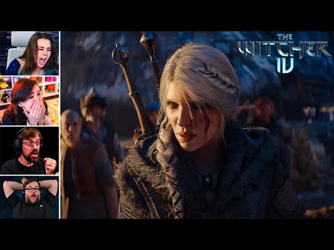 Streamers react To The Witcher IV Trailer, GAME AWARDS 2024