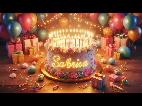 Happy Birthday Sabrina 🥳 Sabrina’s Special Day in a Song – Heartwarming & Fun!