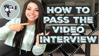 HOW TO PASS THE FLIGHT ATTENDANT VIDEO INTERVIEW