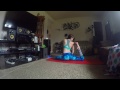 Yoga Flow to "Holding Space" by Bluetech 11-23 -16