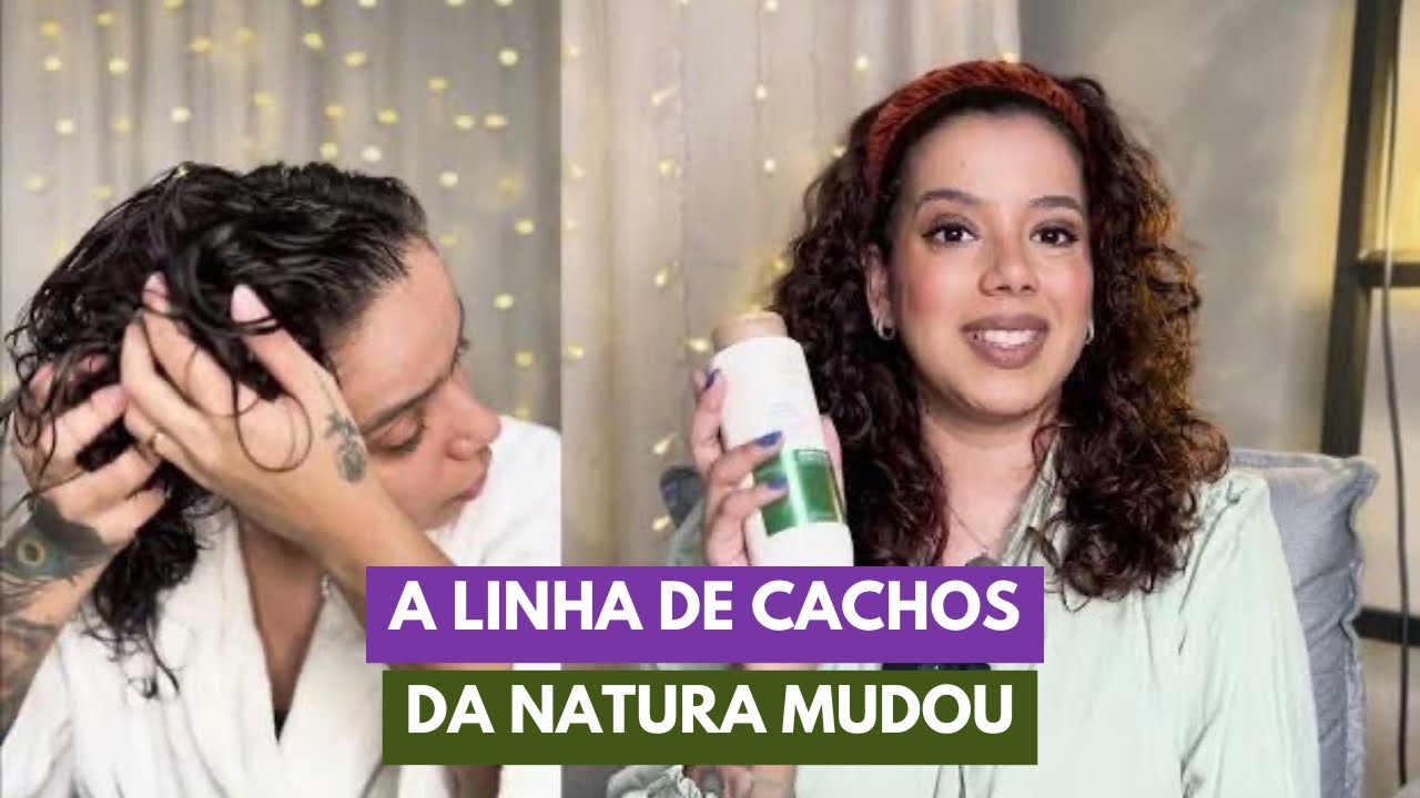 LINHA NATURA LUMINA PARA CABELOS CACHEADOS, ONDULADOS E CRESPOS - Tamires Maia