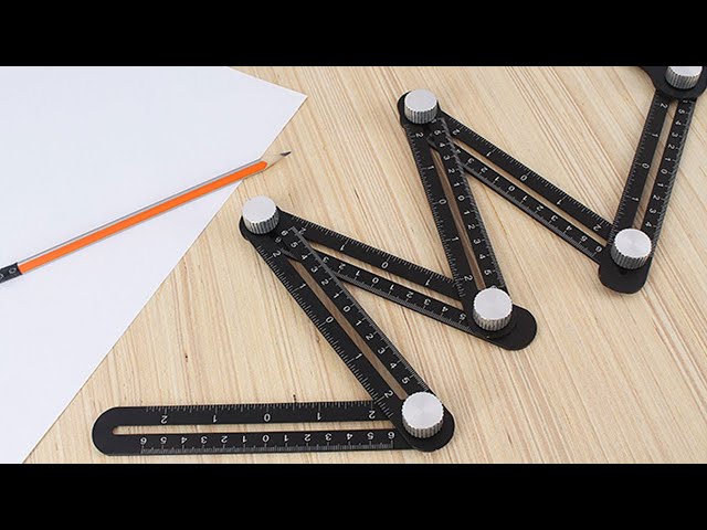 فيديو لمسطرة السيراميك والبلاط 6 زوايا