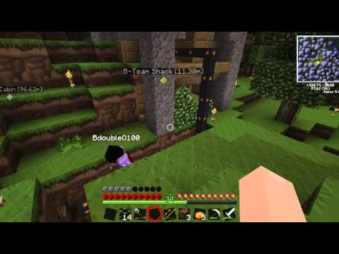 Feed The B-Team! Ep02 - "Big A** Hole In The Ground" Feed The Beast Mod (sorta like Tekkit)