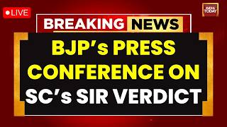 Download lagu BJP Press Conference LIVE: Reaction To Supreme Court SIR Verdict | India Today LIVE mp3