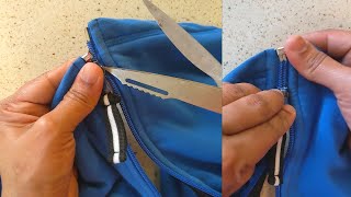 How To Fix a Misaligned or Broken Zipper