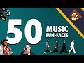 50 Music Fun-Facts You Won't Believe!