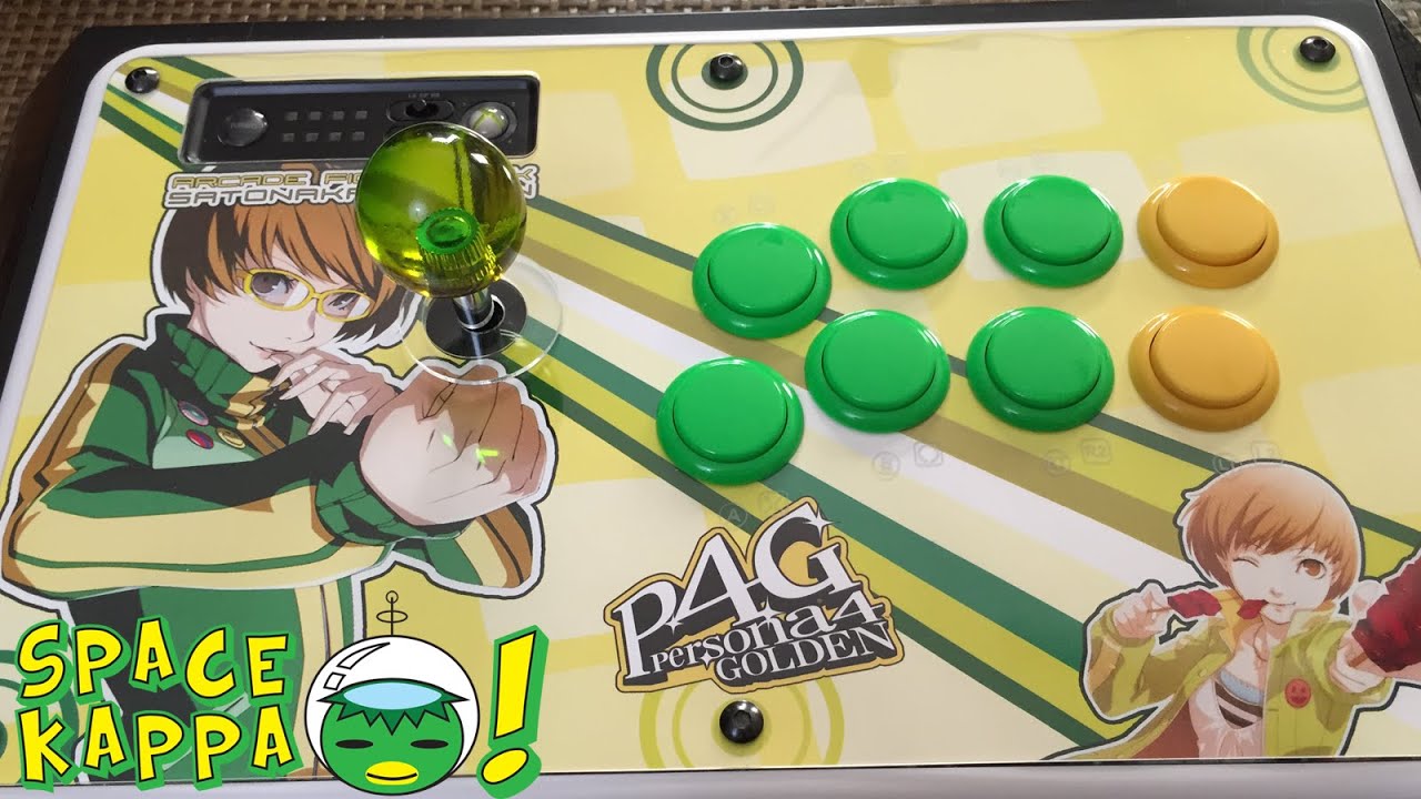 My Custom Arcade Fightstick - SpaceKappa