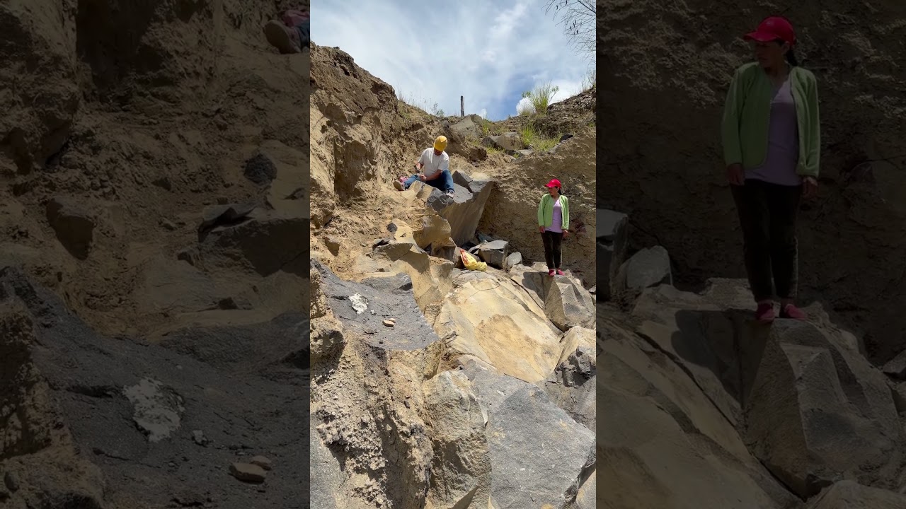 Demostración de minería y artesanías