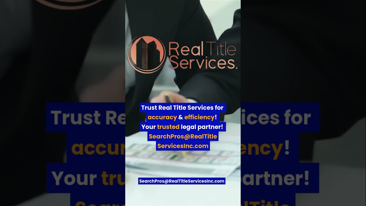 How Attorneys and Title Agents Benefit from Professional Title Search Services - Real Title Services