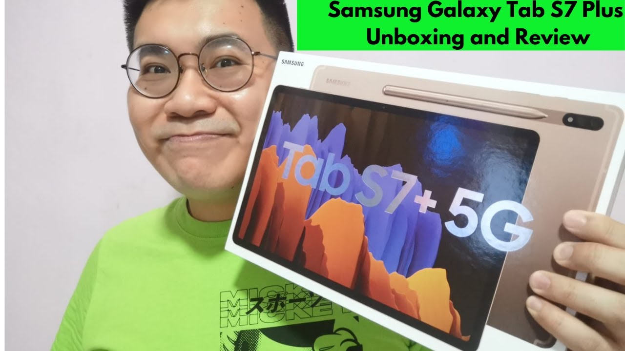 Samsung Tab S7 + 5G  unboxing/review. Best android tablet of 2021?