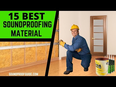 15 Best Soundproofing Material - Walls, Doors & Windows!