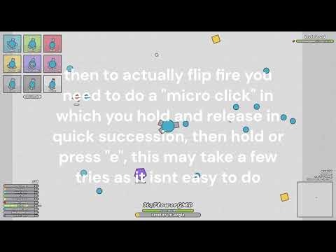 How to stack Tri-Angle Bullets in Arras.io!