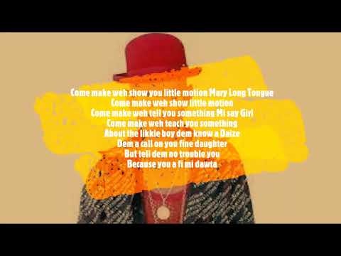 Mary Long Tongue  Horace Martin Lyrics