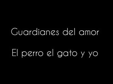 guardianes del amor - el perro el gato y yo (letra)