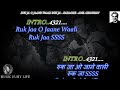 Ruk Ja O Jane Wali Karaoke With Scrolling Lyrics Eng हिंदी