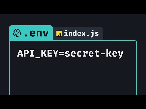How I hide my API keys in 2 minutes