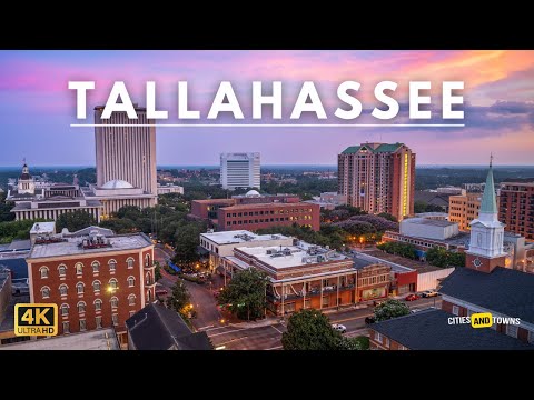 Tallahassee, Florida 🇺🇸 in 4K Video by Drone - Tallahassee United States
