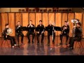 Bach - Contrapunctus 1 - Performed by the Center Stage Brass