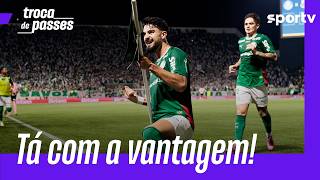 PALMEIRAS VENCE O NOVORIZONTINO NO PRIMEIRO JOGO DA FINAL DO PAULISTÃO | TROCA DE PASSES | sportv