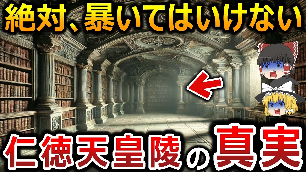 【ゆっくり解説】絶対に暴いてはいけない謎！天皇家も隠し続ける世界最大墳墓『仁徳天皇陵古墳』の真実とは？日本の歴史ミステリー！！【総集編　都市伝説】