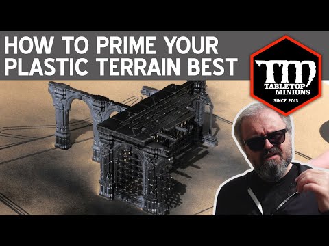 How to Prime Your Plastic Terrain Best