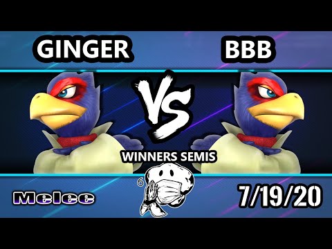 GOML 2020 SSBM - Ginger (Falco) Vs. BBB (Falco) Melee Winners Semis