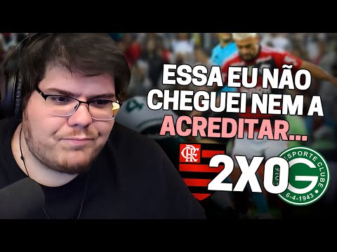 CASIMIRO REAGE: FLAMENGO 2 X 0 GOIÁS PELO BRASILEIRÃO 2023 | Cortes do Casimito