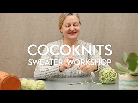Knitting a sweater in 2 minutes // Julie Weisenberger of Cocoknits