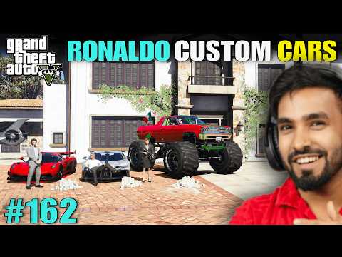 FINALLY, I BOUGHT RONALDO CUSTOM SUPER CAR IN GTA 5 | TECHNO GAMERZ GTA 5 GAMEPLAY #162