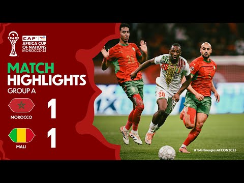 HIGHLIGHTS | Morocco 🆚 Mali | #TotalEnergiesAFCON2025 - Group A |ملخص مباراة المغرب ومالي
